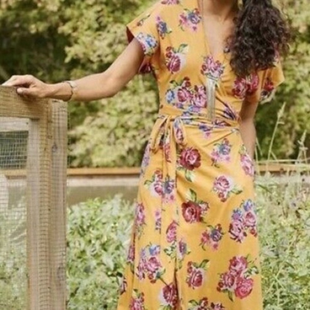 Matilda Jane Maxi Wrap Dress ~ size small